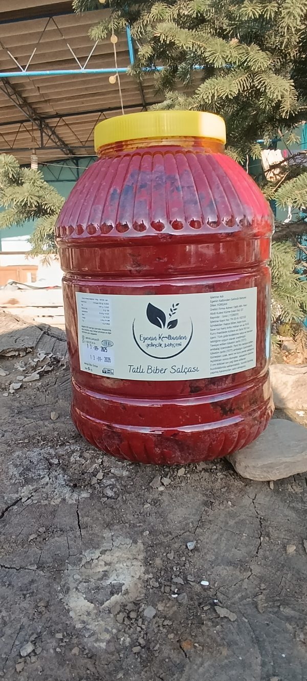 TATLI BİBER SALÇASI 5KG PET