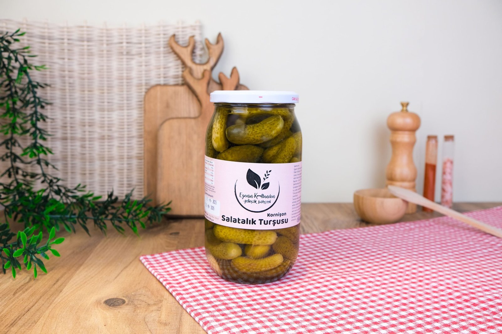 KORNİŞON SALATALIK TURŞUSU